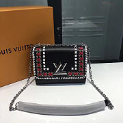 LV Black Twist MM 3736 - 1