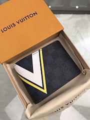 LV pocket wallet white yellow - 2