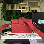 Prada plex ribbon bag red 3910 - 3