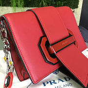 Prada plex ribbon bag red 3910 - 4