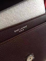 YSL Sunset Monogram Medium Grained Leather 4837 - 3