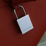 YSL Sac De Jour In Grained Leather (Red) 5135 - 4