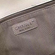 Chanel Calfskin Chevron Flap Bag White A93774 VS06416 - 6