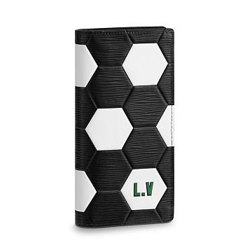 LV brazza wallet black m63294 
