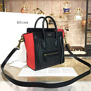 CELINE Leather Nano Luggage Z983 - 5