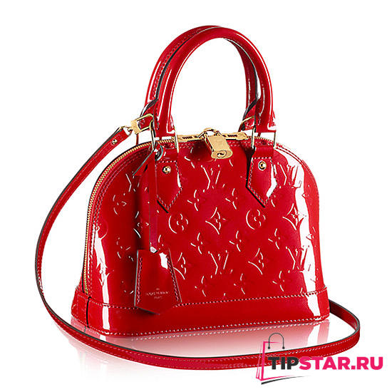 LV alma bb  monogram vernis leather m90174 - 1