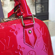 LV alma bb  monogram vernis leather m90174 - 6