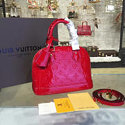 LV alma bb  monogram vernis leather m90174 - 2