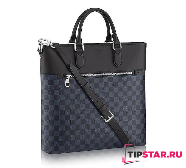 CohotBag louis vuitton newport tote n41588 damier cobalt black - 1