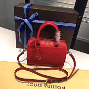 louis vuitton speedy 20 red 3816 - 1