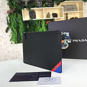 Prada Leather Clutch Bag 4186 - 5