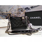 Chanel's Gabrielle Small Hobo Bag (Black) A91810 VS06725 - 4