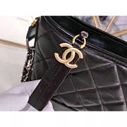 Chanel's Gabrielle Small Hobo Bag (Black) A91810 VS06725 - 2