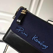 Chanel's Gabrielle Large Hobo Bag (Blue) - 5