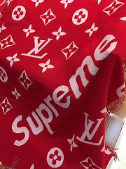 louis vuitton supreme CohotBag scarf red 3089 - 6