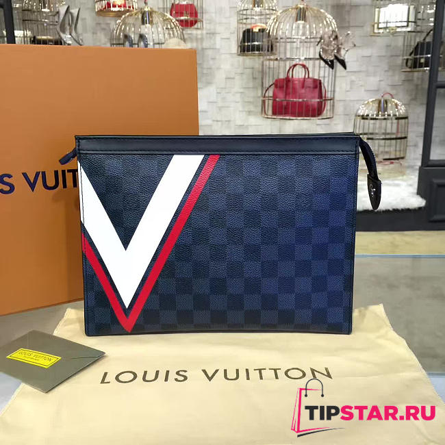  louis vuitton pochette CohotBag voyage mm damier - 1