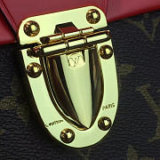 LV monogram one handle flap bag mm red 3296 - 3