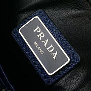 PRADA Leather Clutch Bag - 3