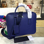 Prada leather briefcase 4205 - 1