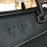 Prada leather briefcase 4209 - 6