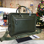 Prada Leather Briefcase 4234 - 5