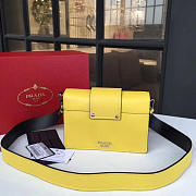 Prada plex ribbon bag bright yellow 4267 - 4