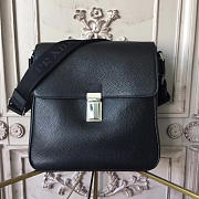 PRADA Leather Briefcase 4327 - 6