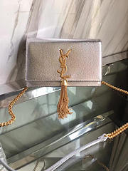 YSL Monogram Kate Bag With Leather Tassel 5049 - 1