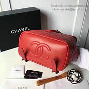 chanel caviar quilted lambskin backpack red 170303 vs07838 - 3