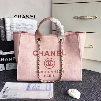 CHANEL Large Shopping Bag (Pink) A68046 VS08719