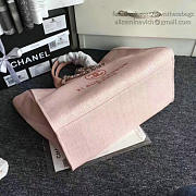 CHANEL Large Shopping Bag (Pink) A68046 VS08719 - 6