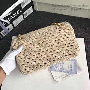 Chanel Crochet Braid Cayo Coco Flap Bag Beige A93680 VS02814 - 4