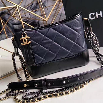 Chanel's Gabrielle Small Hobo Bag (Navy Blue) A91810 VS04090