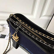 Chanel's Gabrielle Hobo Bag (Blue) 20cm - 5