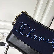 Chanel's Gabrielle Hobo Bag (Blue) 20cm - 2