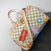  lv speedy 30 damier azur coated canvas n41063 - 6