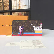 LV zippy wallet monogram ship couple 3165 - 1