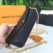  louis vuitton pochette CohotBag  felicie noir  - 3