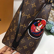 LV Neverfull MM cherry 3286 32cm - 4