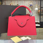 LV Capucines leather BB red 3470 27cm - 1