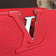 LV Capucines leather BB red 3470 27cm - 2