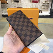 LV brazza wallet damier ebene n63168 long - 3