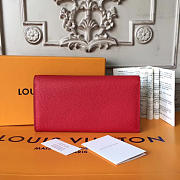 LV pallas wallet red 3754 - 3
