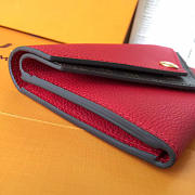 LV pallas wallet red 3754 - 5