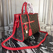  louis vuitton popincourt mm bag red 3846 - 6