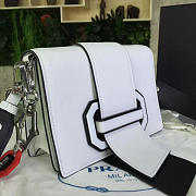 Prada plex ribbon bag white 4274 - 5