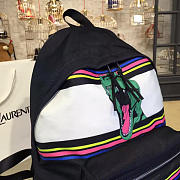 YSL Monogram Backpack Dinosaur Black 4786 - 3