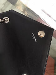 YSL Envelope Medium Bag Black - 6