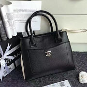 CHANEL Calfskin Large Shopping Bag (Black) A69929 VS08388 - 1