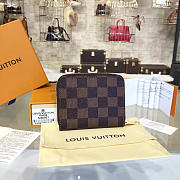 louis vuitton zippy CohotBag coin purse  damier ebène canvas 3166 - 1